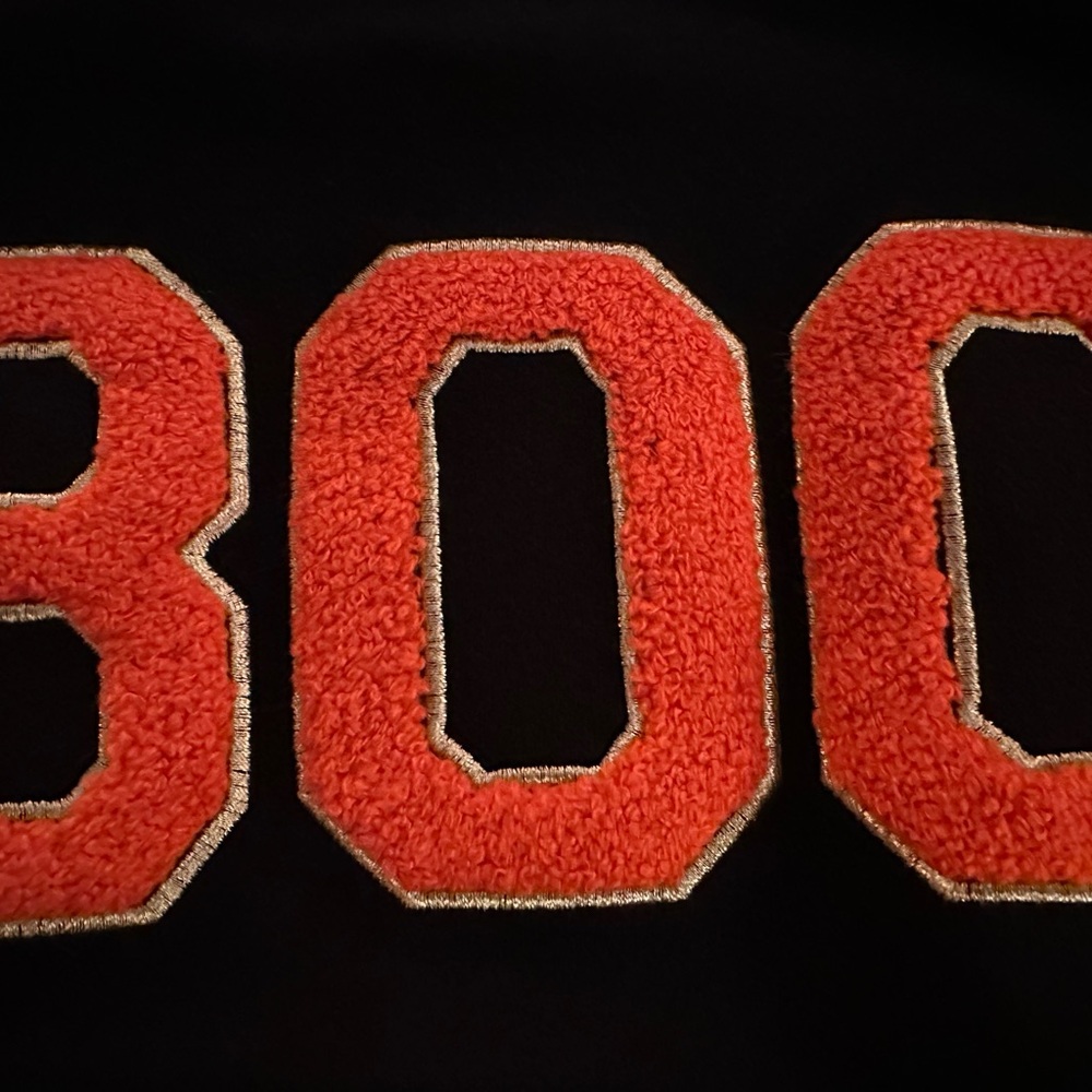 BOO!! Black and Orange women’s sweatshirt. - Picture 2 of 2